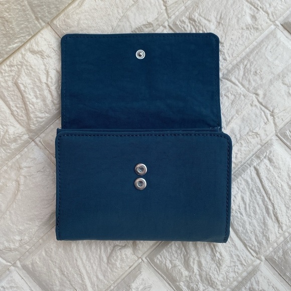 Kipling Blue Medium Organizing Trifold Wallet - Picture 4 of 10
